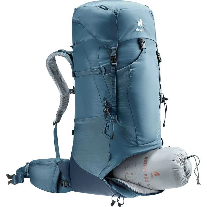 Kuprinė Deuter Aircontact Lite 50+10 - Tamsiai mėlyna