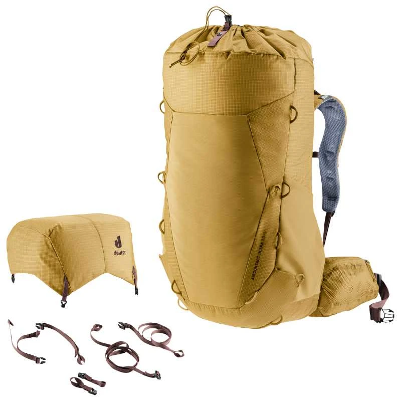 Kuprinė Deuter Aircontact Ultra 50+5 L - Karamelinė