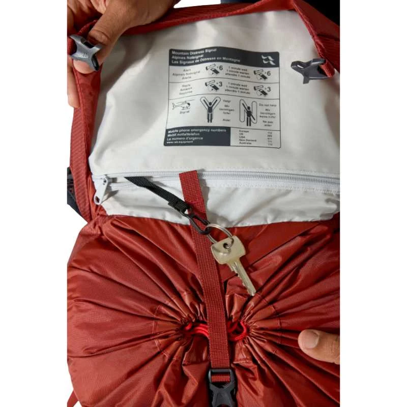 Kuprinė Rab Protium 35 - M/L - Pilka