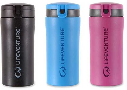 Lifeventure Flip-Top termo puodelis - Tamsiai mėlyna