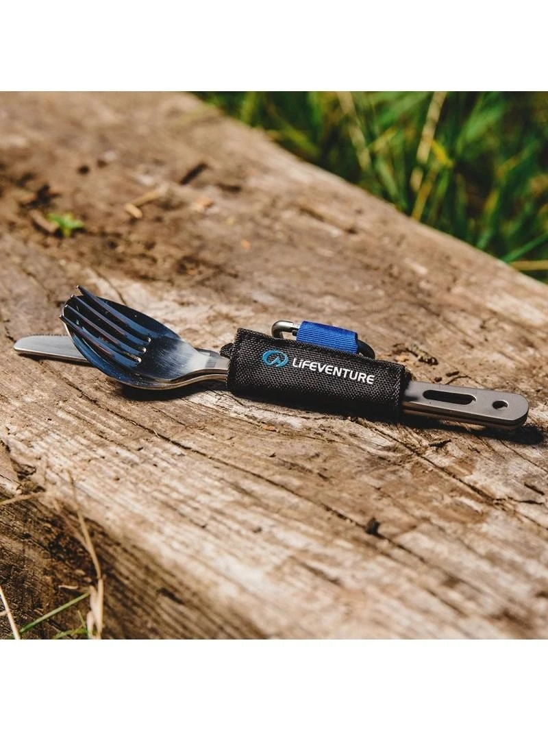 Įrankiai Lifeventure Titanium Cutlery Set