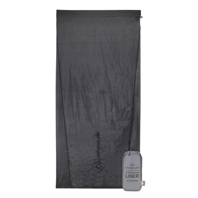 Miegmaišio įdėklas Lifeventure Silk Sleeping Bag Liner Rectangular - Stačiakampis