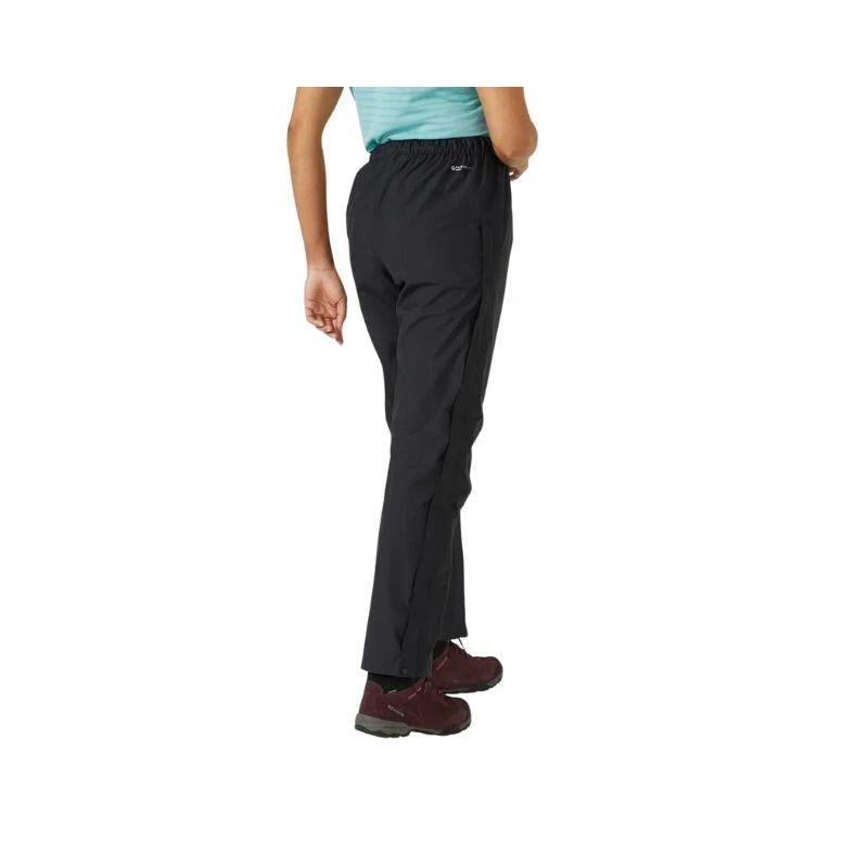 Moteriškos patrumpintos kelnės nuo lietaus Rab Downpour Eco Full Zip Pants Trumpintos - Juoda - XL
