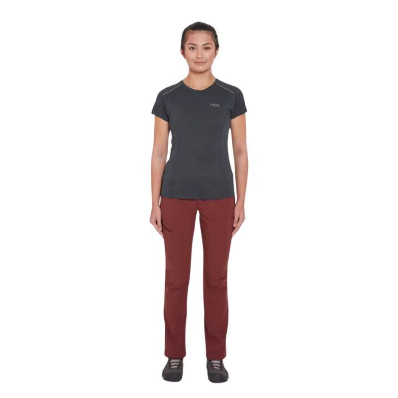 Moteriškos kelnės Rab Incline Pants Wmns Reg Leg - M - Tamsiai pilka