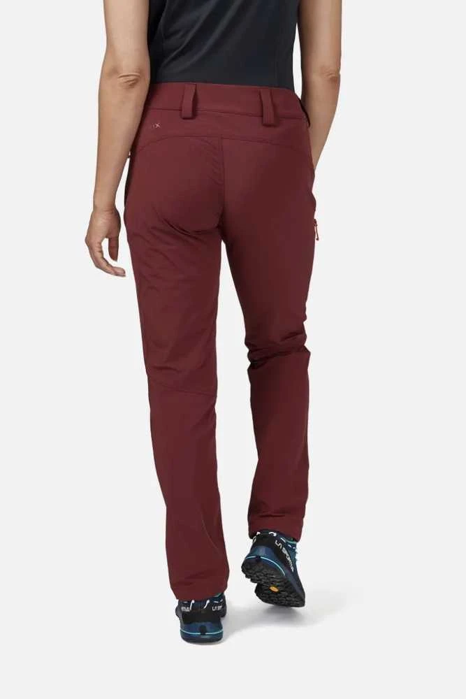 Moteriškos patrumpintos kelnės Rab Incline Pants Wmns Short Leg - XL - Tamsiai pilka