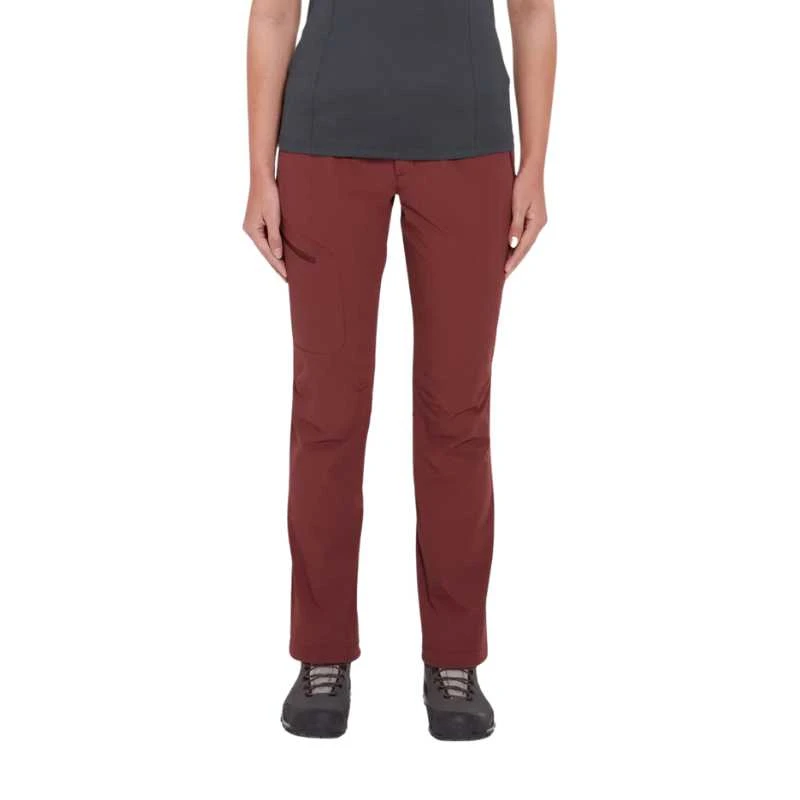 Moteriškos prailgintos kelnės Rab Incline Pants Wmns Long Leg - XS - Tamsiai pilka
