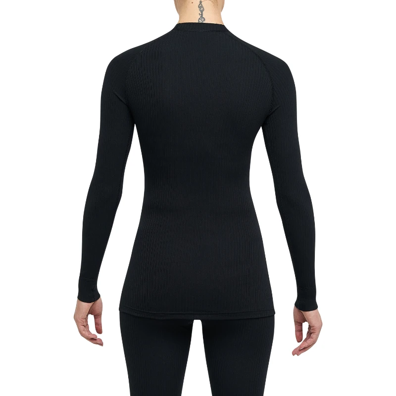 Moteriški termo marškinėliai Thermowave Progressive - Juoda - XS