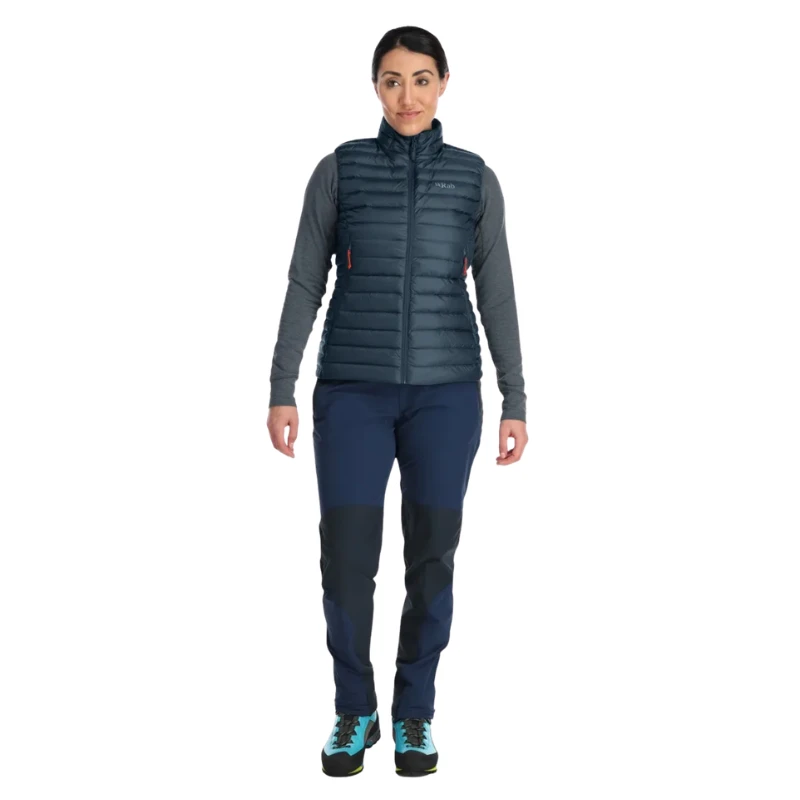 Moteriška liemenė Rab Microlight Vest Wmns - Pilka - XXL