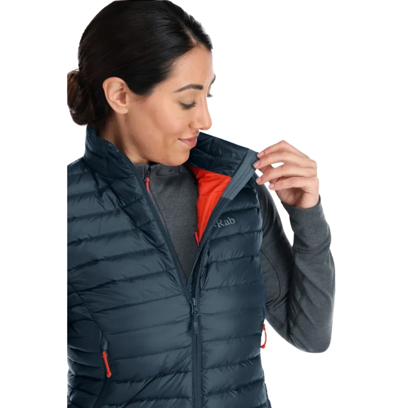 Moteriška liemenė Rab Microlight Vest Wmns - Pilka - XXL