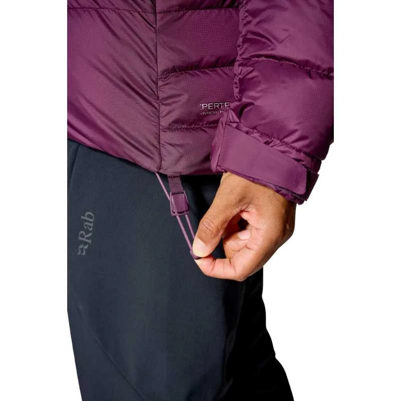 Moteriška pūkinė striukė Rab Positron Pro Hoody Wmns - Tamsiai mėlyna - L