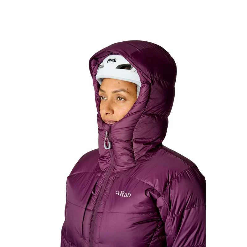 Moteriška pūkinė striukė Rab Positron Pro Hoody Wmns - Tamsiai mėlyna - L