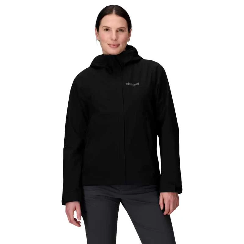 Moteriška striukė Marmot W Precip Eco Pro Jacket - Juoda - XL