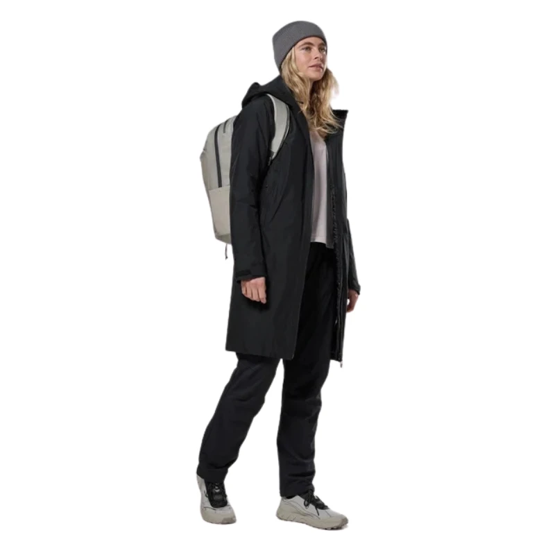 Moteriška striukė Montane F SPIRIT LONG INS JKT - Juoda - M