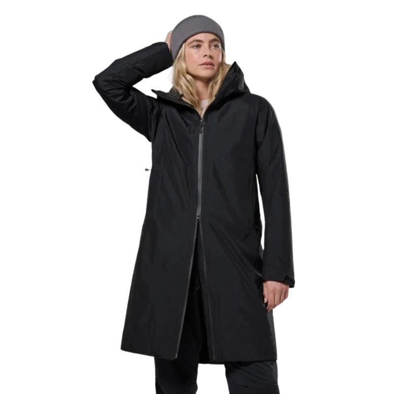 Moteriška striukė Montane F SPIRIT LONG INS JKT - Juoda - M