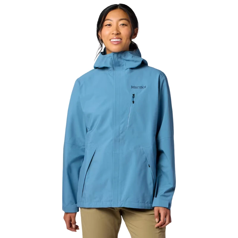 Moteriška striukė nuo lietaus Marmot W PRCP Evo Pro Jkt - XS - Žydra