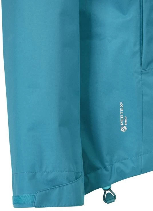 Moteriška striukė nuo lietaus Rab Downpour Eco Jacket - XS - Elektrinė/geltona