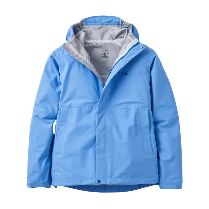 Moteriška striukė nuo lietaus Rab Downpour Mountain Jacket Wmns - XS - Melsva