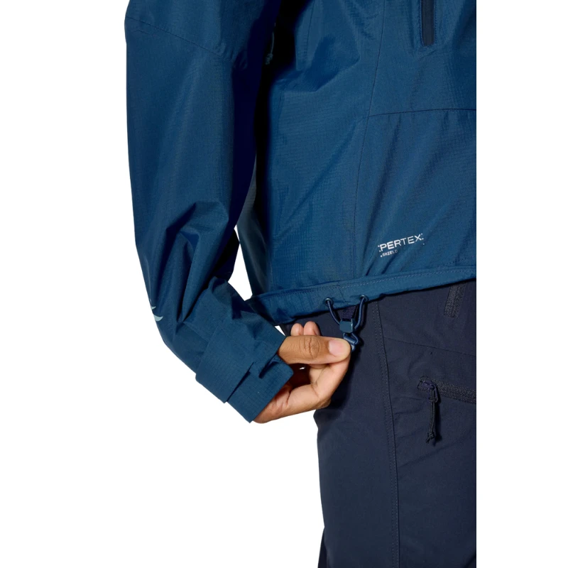 Moteriška striukė nuo lietaus Rab Downpour Mountain Jacket Wmns - XS - Melsva