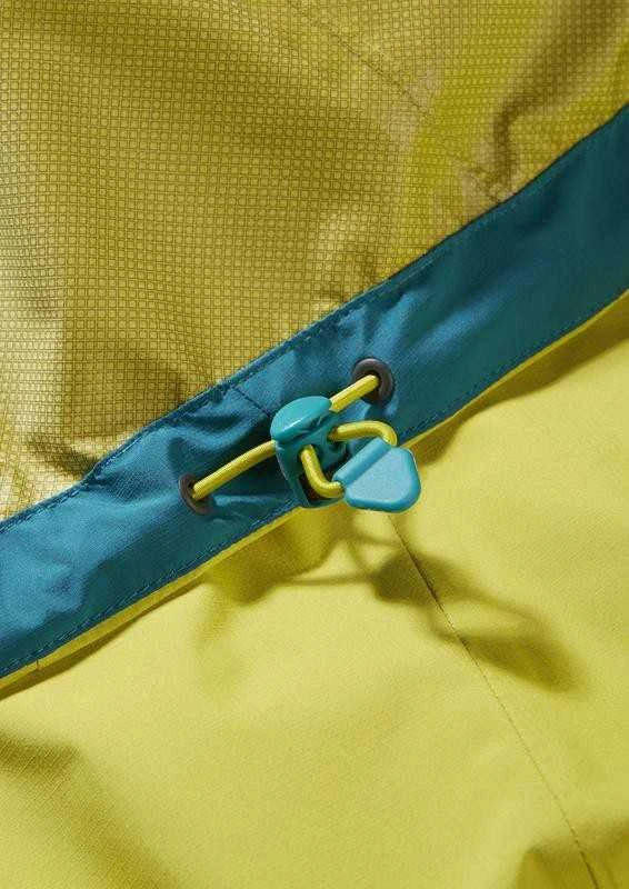Moteriška striukė nuo lietaus Rab Downpour Eco Jacket - S - Žalia