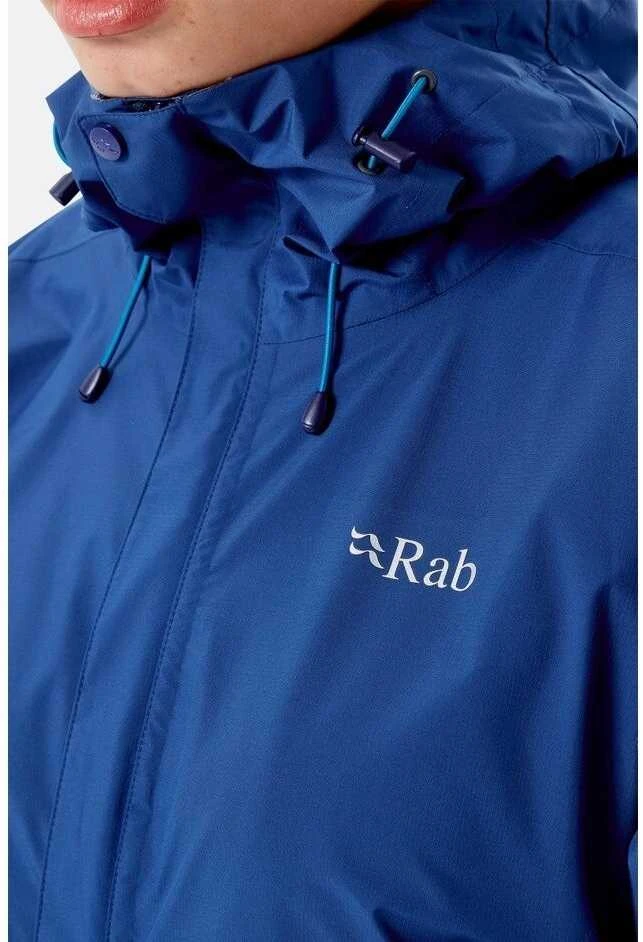 Moteriška striukė nuo lietaus Rab Downpour Eco Jacket - S - Raudona