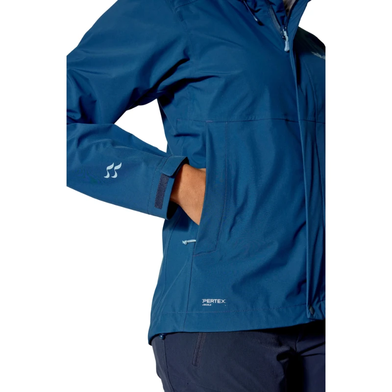 Moteriška striukė nuo lietaus Rab Firewall Jacket - M - Šviesiai žalia