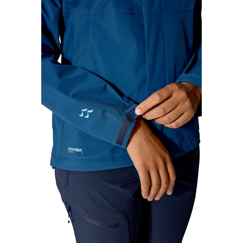 Moteriška striukė nuo lietaus Rab Firewall Jacket - M - Šviesiai žalia