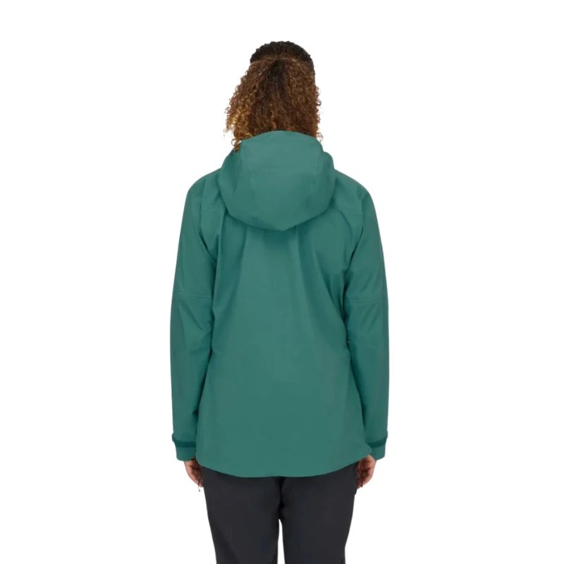 Moteriška striukė nuo lietaus Rab Firewall Jacket - M - Šviesiai žalia