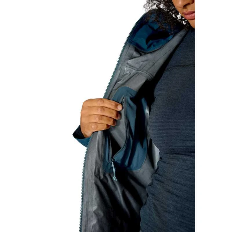 Moteriška striukė Rab Kangri GTX Jacket - M - Tamsiai mėlyna