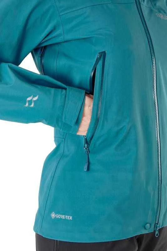 Moteriška striukė Rab Kangri GTX Jacket - M - Tamsiai mėlyna