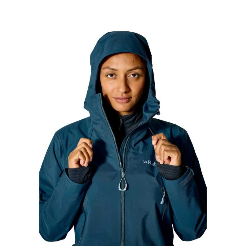 Moteriška striukė Rab Kangri GTX Jacket - M - Tamsiai mėlyna