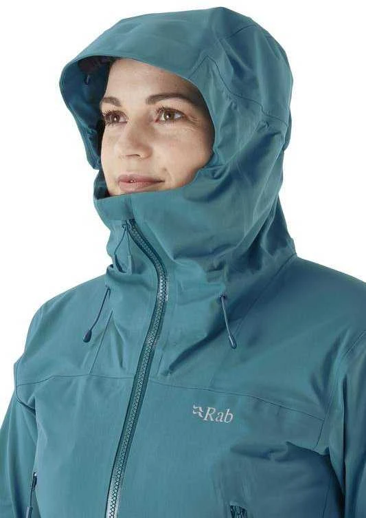 Moteriška striukė Rab Kangri GTX Jacket - M - Tamsiai mėlyna