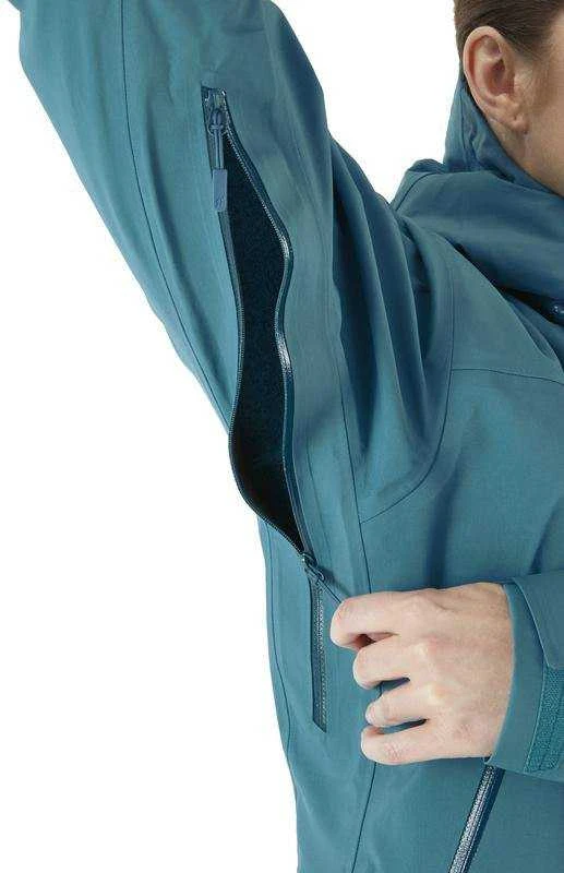 Moteriška striukė Rab Kangri GTX Jacket - M - Tamsiai mėlyna