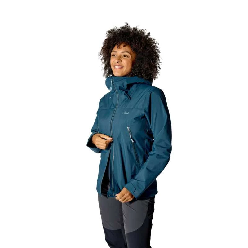Moteriška striukė Rab Kangri GTX Jacket - M - Tamsiai mėlyna