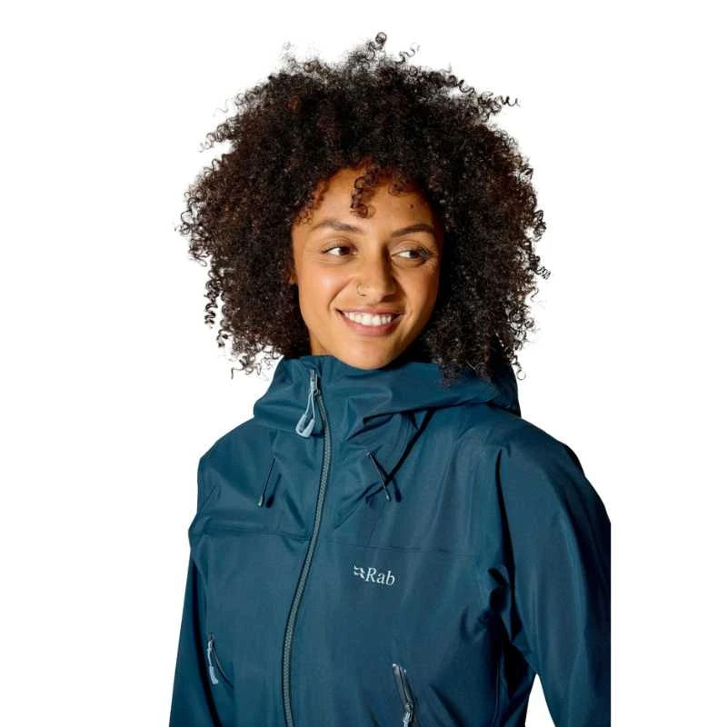 Moteriška striukė Rab Kangri GTX Jacket - M - Tamsiai mėlyna