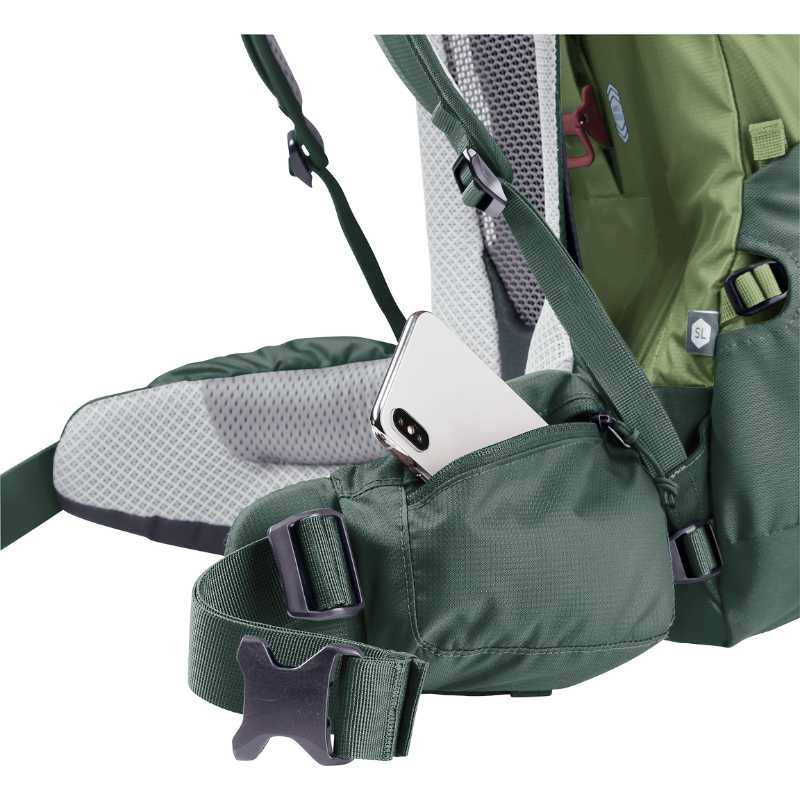 Moteriška turistinė kuprinė Deuter Futura Air Trek 45 +10 SL - Samaninė