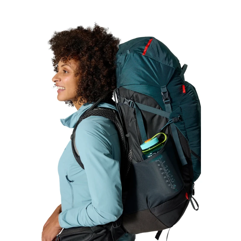 Moteriška turistinė kuprinė Rab Hyperon ND65L - Pilka - S/M
