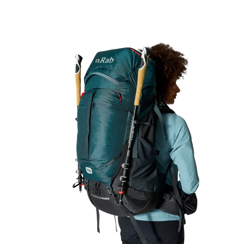 Moteriška turistinė kuprinė Rab Hyperon ND65L - Pilka - S/M