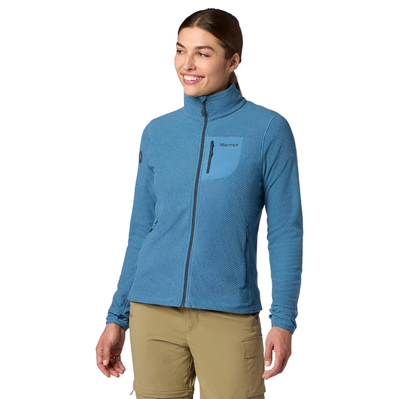 Moteriškas džemperis Marmot W AirFleece Jkt - M - Pilka