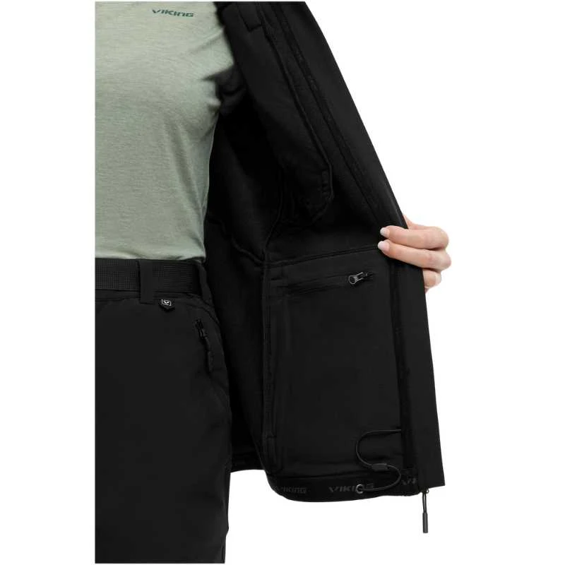 Moteriškas džemperis Midlayer Viking Migano Lady - Juoda - XL