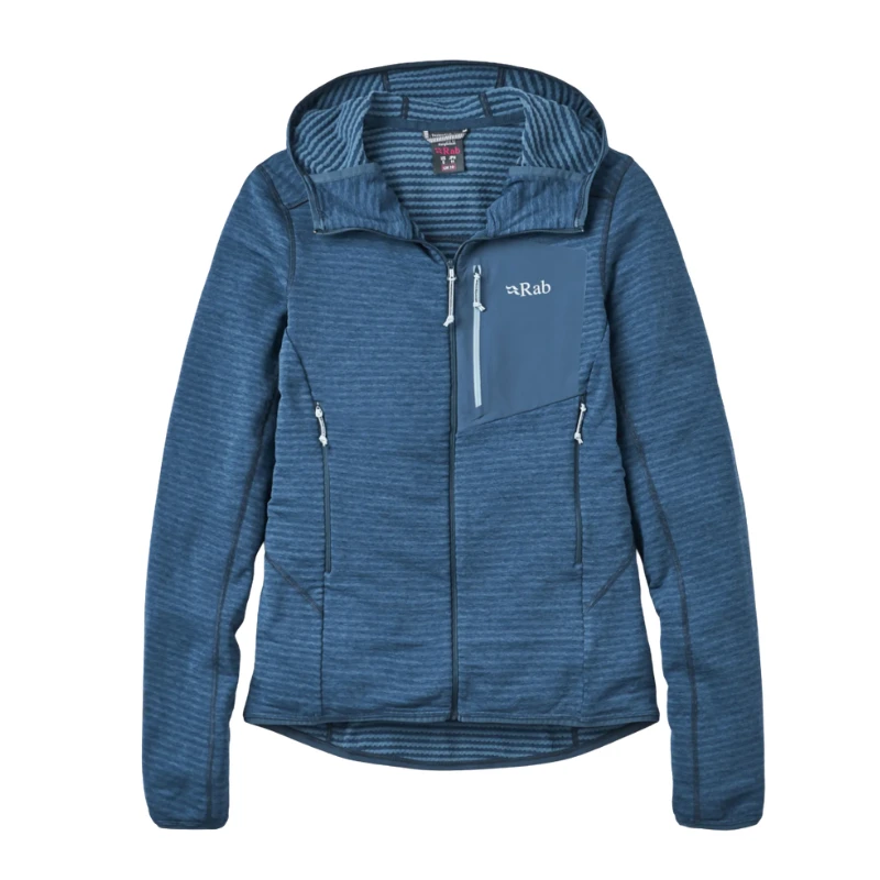 Moteriškas džemperis Rab Ascendor Light Hoody Wmns - S - Mėlyna