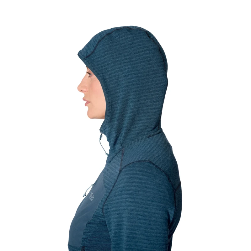 Moteriškas džemperis Rab Ascendor Light Hoody Wmns - S - Mėlyna