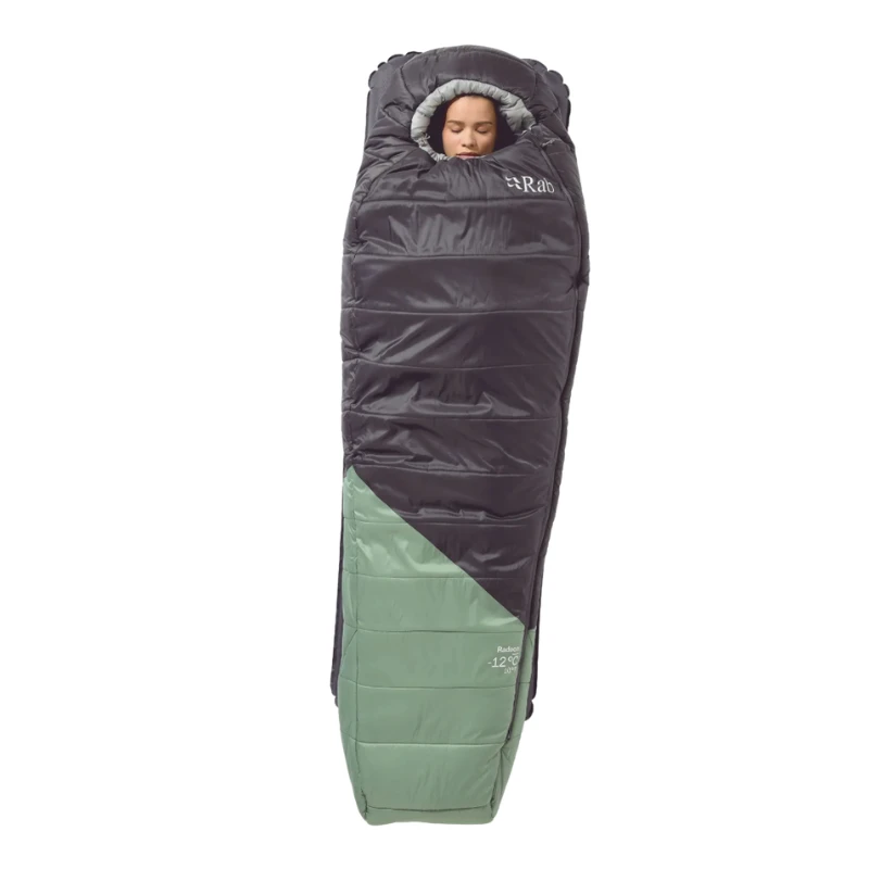 Moteriškas sintetinis miegmaišis Rab Radeon 0C / 32F Wmns Left Zip - Regular