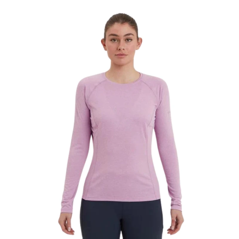 Moteriški marškinėliai Montane Dart Long Sleeve - M - Šviesiai žalia
