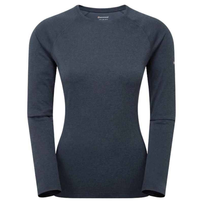 Moteriški marškinėliai Montane Dart Long Sleeve - M - Šviesiai žalia