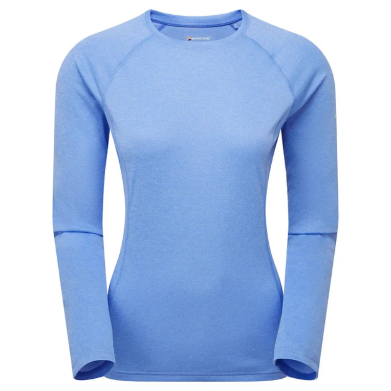 Moteriški marškinėliai Montane Dart Long Sleeve - M - Šviesiai žalia