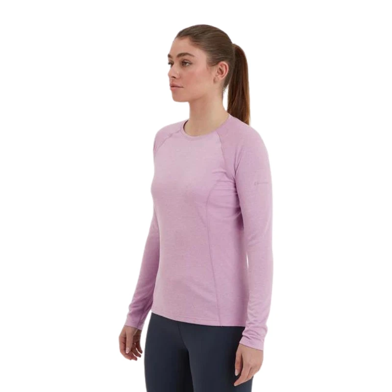 Moteriški marškinėliai Montane Dart Long Sleeve - M - Šviesiai žalia
