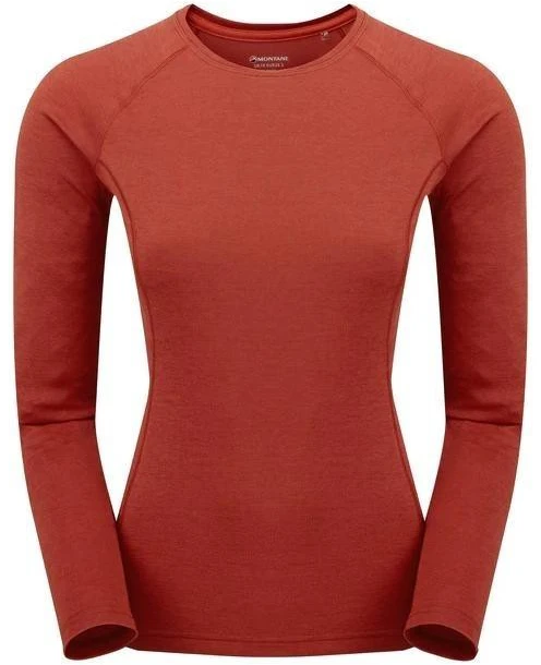 Moteriški marškinėliai Montane Dart Long Sleeve - M - Šviesiai žalia