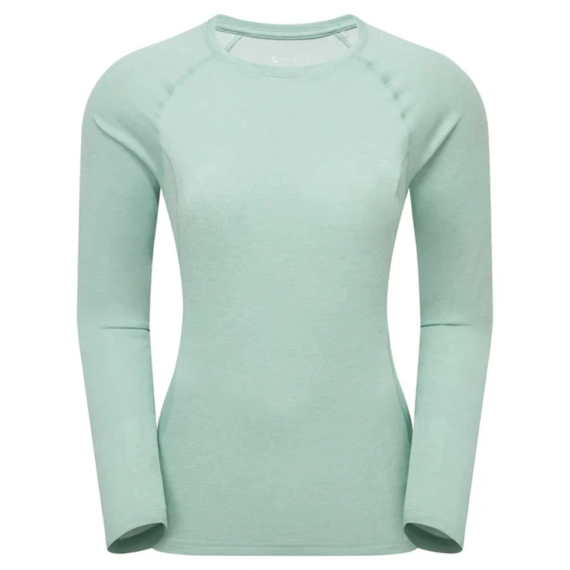 Moteriški marškinėliai Montane Dart Long Sleeve - M - Šviesiai žalia