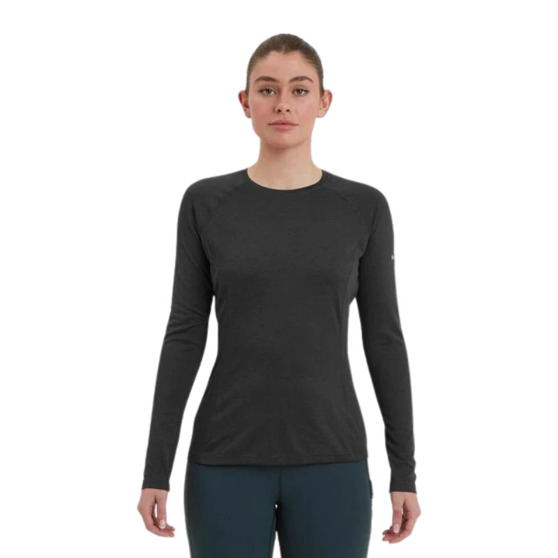 Moteriški marškinėliai Montane Dart Long Sleeve - M - Šviesiai žalia