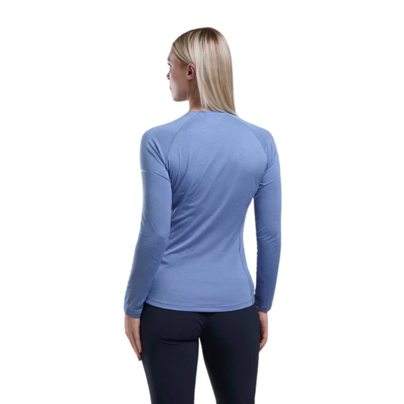 Moteriški marškinėliai Montane Dart Long Sleeve - M - Šviesiai žalia